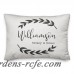 Gracie Oaks Charlcombe Branch Family Personalized Outdoor Lumbar Pillow DDCG5664